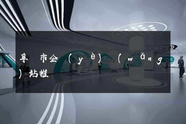 阜陽市企業(yè)網(wǎng)站推廣