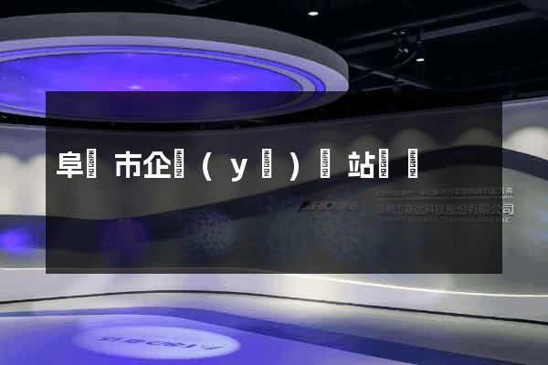 阜陽市企業(yè)網站設計