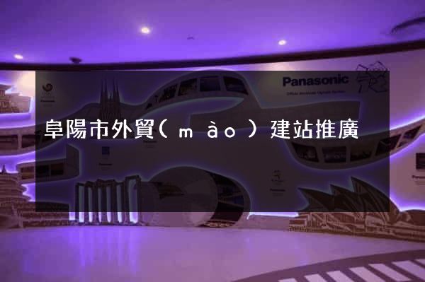 阜陽市外貿(mào)建站推廣