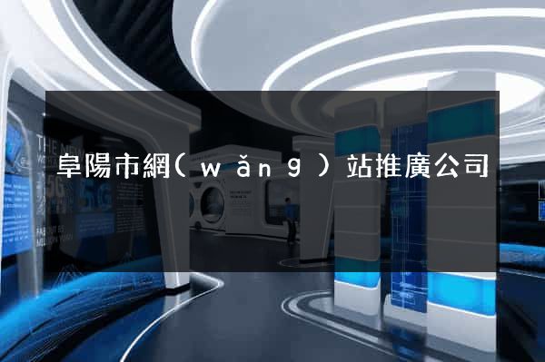 阜陽市網(wǎng)站推廣公司