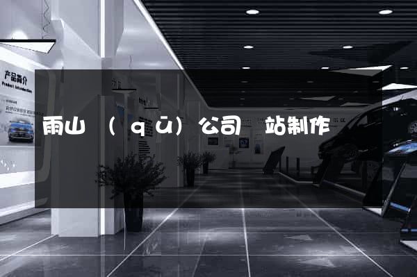 雨山區(qū)公司網站制作