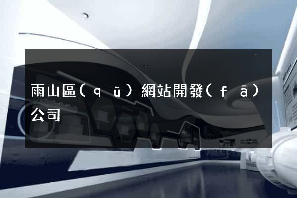 雨山區(qū)網站開發(fā)公司