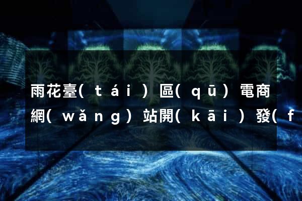 雨花臺(tái)區(qū)電商網(wǎng)站開(kāi)發(fā)