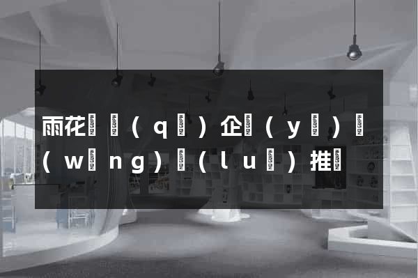 雨花臺區(qū)企業(yè)網(wǎng)絡(luò)推廣
