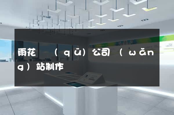 雨花臺區(qū)公司網(wǎng)站制作