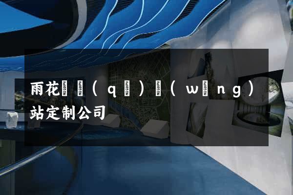 雨花臺區(qū)網(wǎng)站定制公司