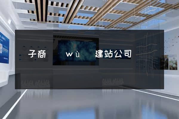 電子商務(wù)建站公司