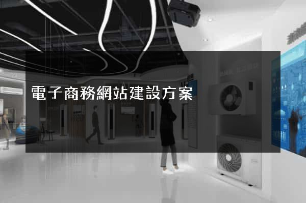 電子商務網站建設方案