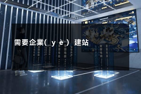 需要企業(yè)建站