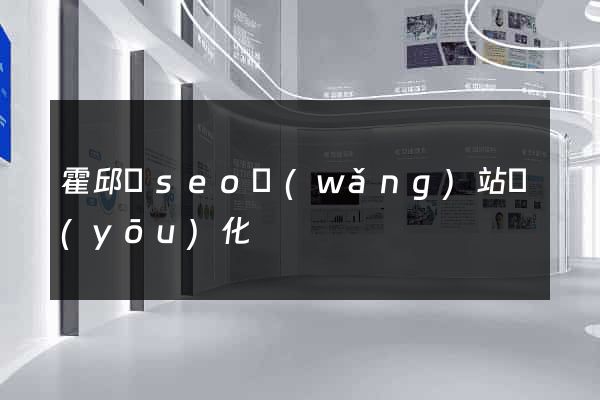 霍邱縣seo網(wǎng)站優(yōu)化