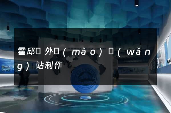 霍邱縣外貿(mào)網(wǎng)站制作