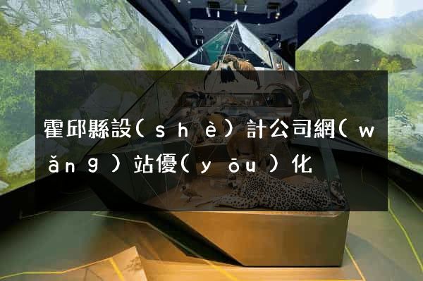 霍邱縣設(shè)計公司網(wǎng)站優(yōu)化