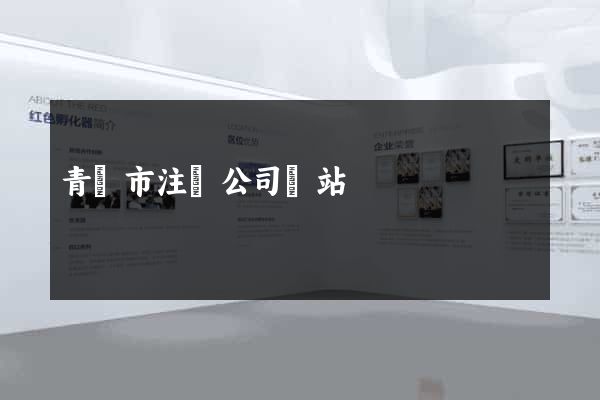 青島市注冊公司網站