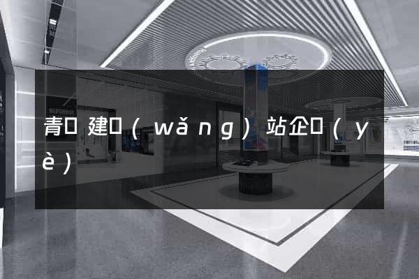 青島建網(wǎng)站企業(yè)