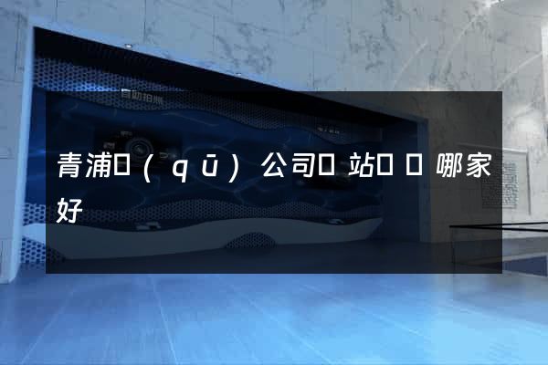 青浦區(qū)公司網站設計哪家好