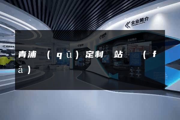 青浦區(qū)定制網站開發(fā)