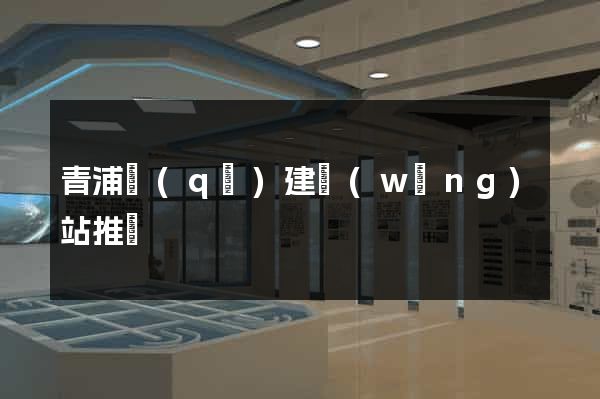 青浦區(qū)建網(wǎng)站推廣