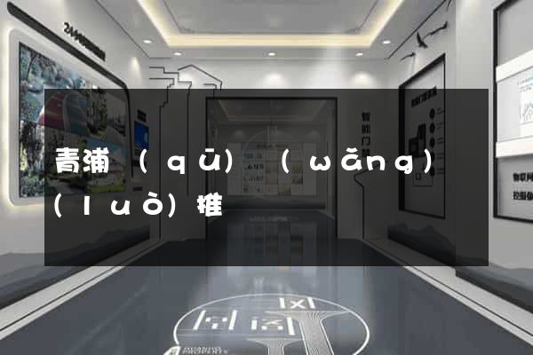 青浦區(qū)網(wǎng)絡(luò)推廣