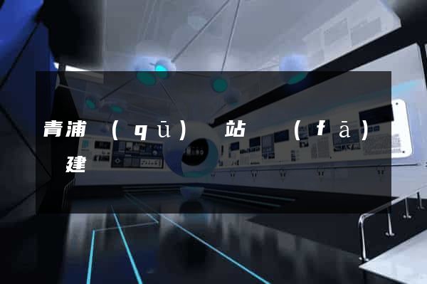 青浦區(qū)網站開發(fā)與建設