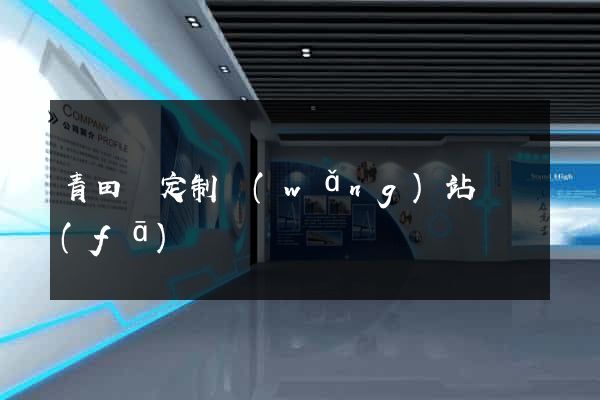 青田縣定制網(wǎng)站開發(fā)