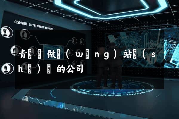 青陽縣做網(wǎng)站設(shè)計的公司