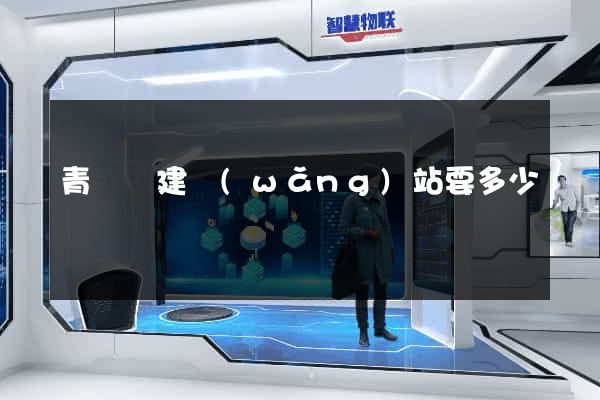 青陽縣建網(wǎng)站要多少錢