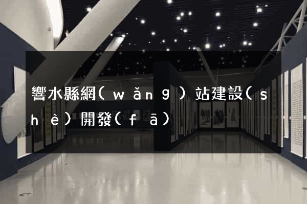響水縣網(wǎng)站建設(shè)開發(fā)
