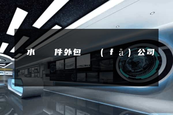 響水縣軟件外包開發(fā)公司