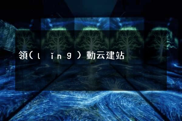 領(lǐng)動云建站