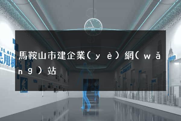 馬鞍山市建企業(yè)網(wǎng)站