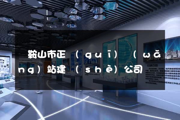馬鞍山市正規(guī)網(wǎng)站建設(shè)公司