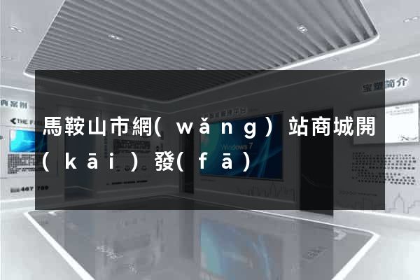馬鞍山市網(wǎng)站商城開(kāi)發(fā)