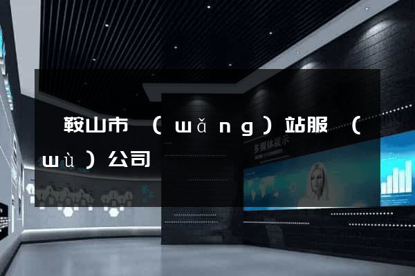 馬鞍山市網(wǎng)站服務(wù)公司