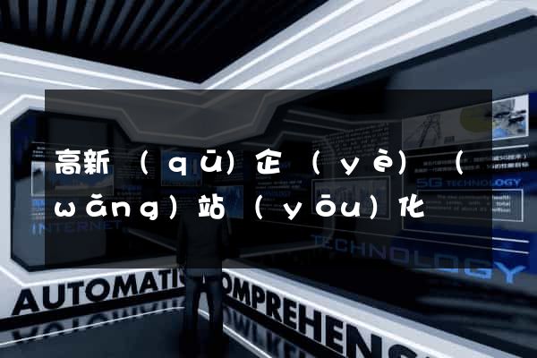 高新區(qū)企業(yè)網(wǎng)站優(yōu)化