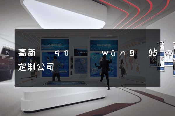 高新區(qū)網(wǎng)站定制公司