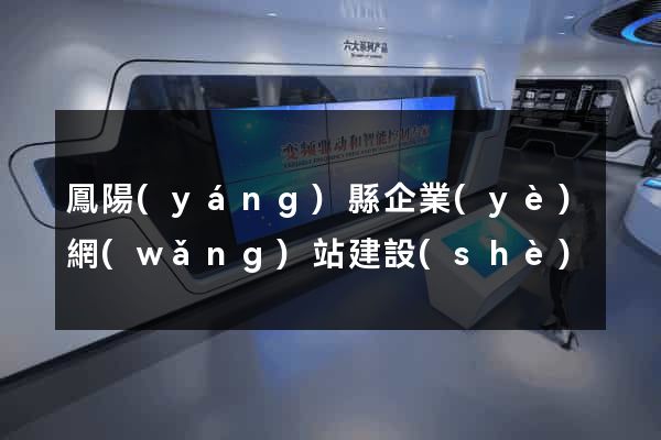 鳳陽(yáng)縣企業(yè)網(wǎng)站建設(shè)