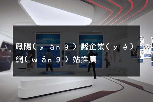鳳陽(yáng)縣企業(yè)網(wǎng)站推廣