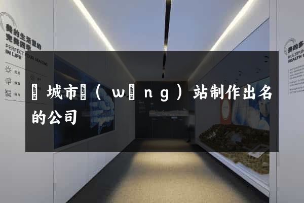 鹽城市網(wǎng)站制作出名的公司