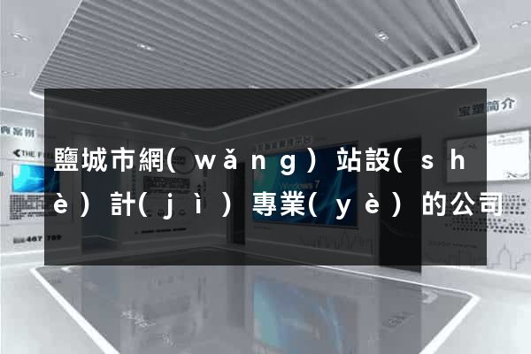 鹽城市網(wǎng)站設(shè)計(jì)專業(yè)的公司