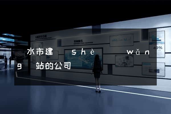 麗水市建設(shè)網(wǎng)站的公司