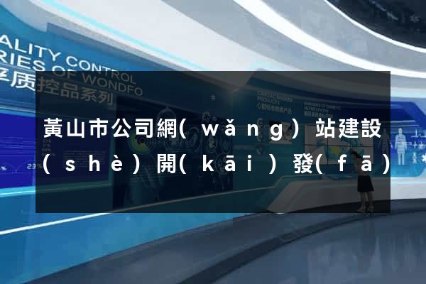 黃山市公司網(wǎng)站建設(shè)開(kāi)發(fā)