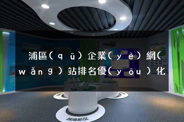 黃浦區(qū)企業(yè)網(wǎng)站排名優(yōu)化