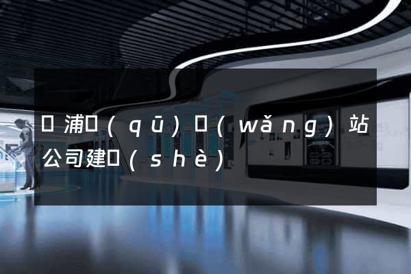 黃浦區(qū)網(wǎng)站公司建設(shè)