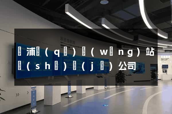 黃浦區(qū)網(wǎng)站設(shè)計(jì)公司