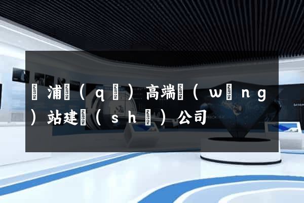 黃浦區(qū)高端網(wǎng)站建設(shè)公司