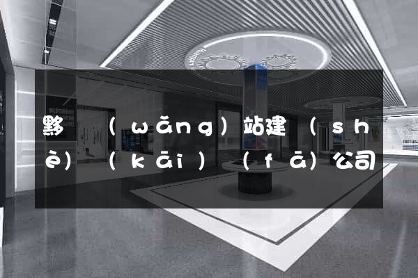黟縣網(wǎng)站建設(shè)開(kāi)發(fā)公司