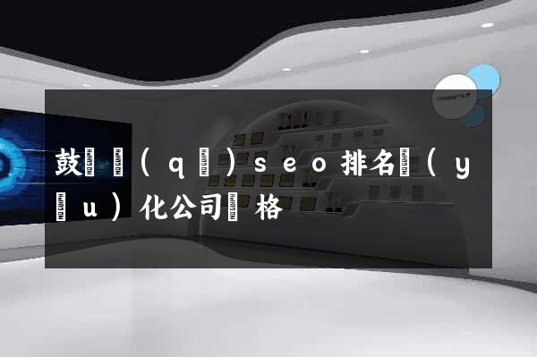 鼓樓區(qū)seo排名優(yōu)化公司價格