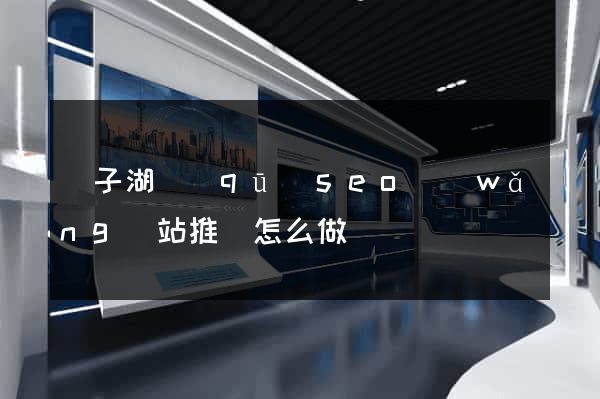 龍子湖區(qū)seo網(wǎng)站推廣怎么做