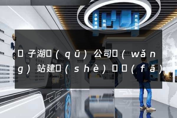 龍子湖區(qū)公司網(wǎng)站建設(shè)開發(fā)