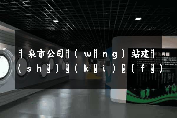 龍泉市公司網(wǎng)站建設(shè)開(kāi)發(fā)
